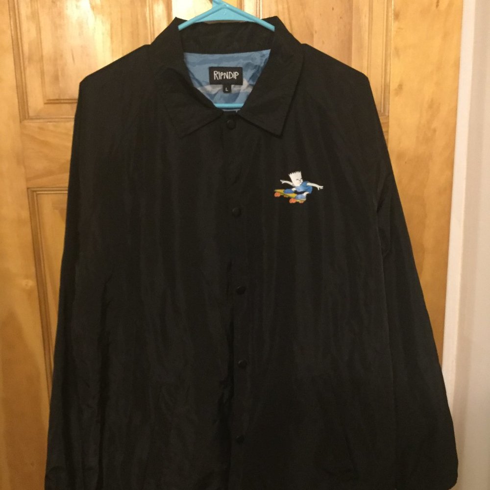 RIPNDIP Catwabunga Men's Coaches Jacket Sz Large